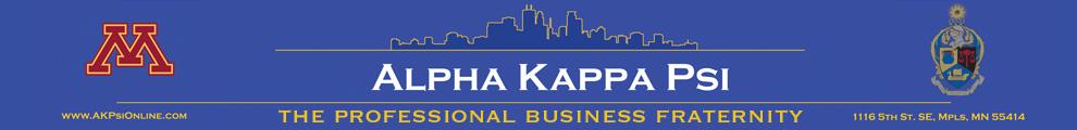 Alpha Kappa Psi (AKPsi) | UMN Carlson School of Management